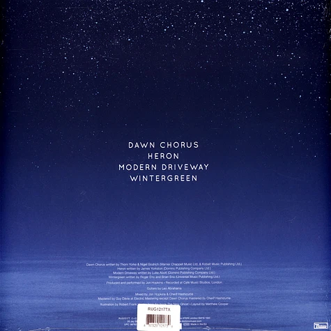 Jon Hopkins - Piano Versions Ocean Blue Vinyl Edition