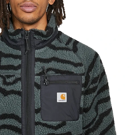 Carhartt WIP Prentis Liner Fleece Jacket Deep Freeze Jacquard/Slate/Bl