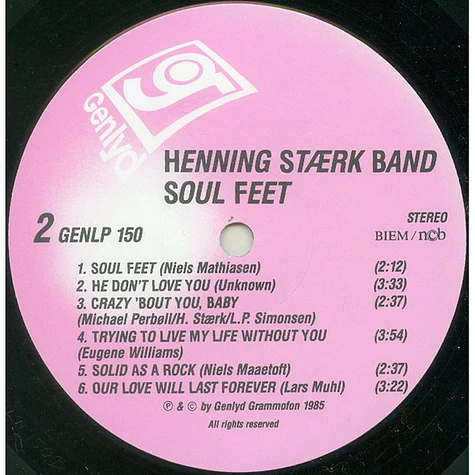 Henning Stærk Band - Soul Feet