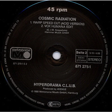 Hyperdrama C.L.U.B. - Cosmic Radiation