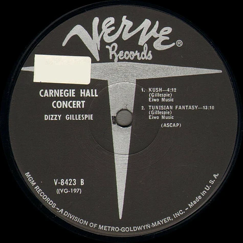 Dizzy Gillespie Big Band - Carnegie Hall Concert - Recorded Live