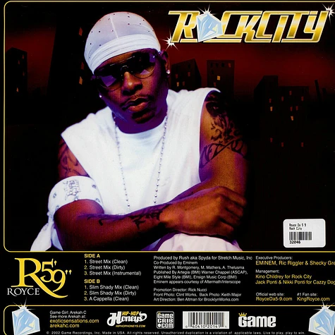 Royce Da 5'9" Featuring Eminem - Rock City