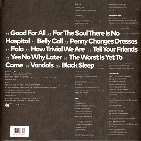Slut - Talks Of Paradise Black Vinyl Edition