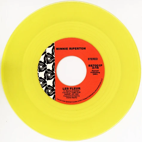 Minnie Riperton - Les Fleur / Oh By The Way Yellow Vinyl Edition