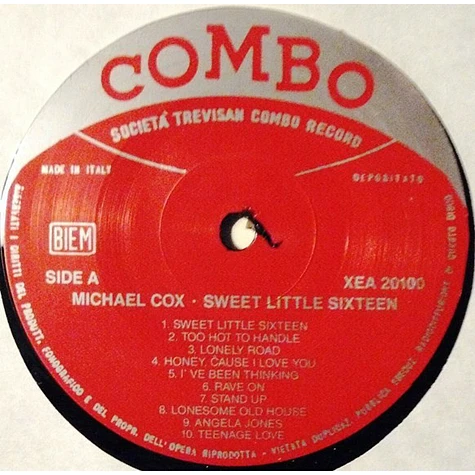 Michael Cox - Sweet Little Sixteen