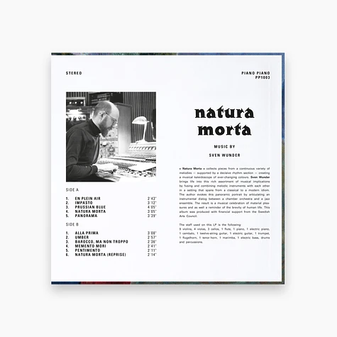 Sven Wunder - Natura Morta