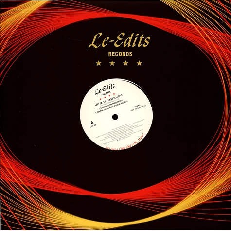 Leo Sayer & Average White Band - Easy To Love / Let's Go Round Again Dimitri From Paris Remixes