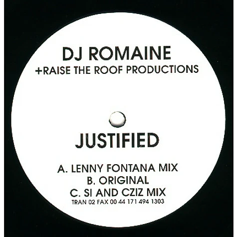 DJ Romain - Justified