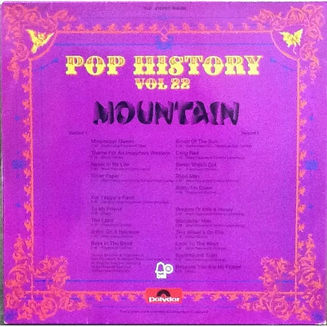 Mountain - Pop History Vol. 22