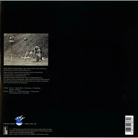 Dieter Moebius - Blue Moon - Original Motion-Picture Sound-Track