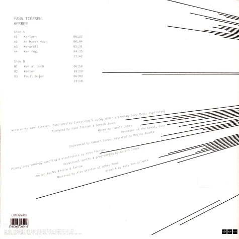 Yann Tiersen - Kerber Limited Edition