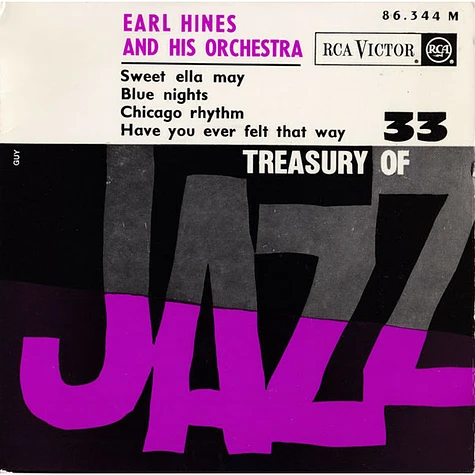 Earl Hines And His Orchestra - Treasury Of Jazz No. 33