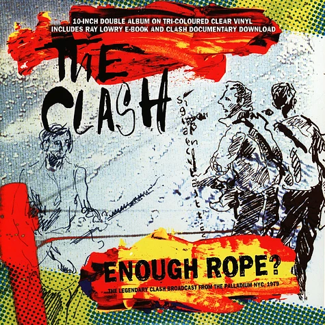 The Clash - Enough Rope Tri-Colored Vinyl Edition