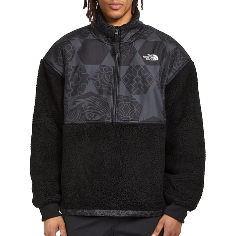 The North Face - Printed Platte Sherpa 1/4 Zip