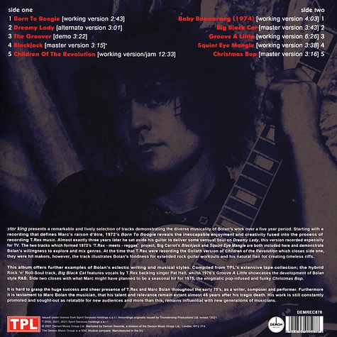 Marc Bolan & T.Rex - Star King Red Record Store Day 2021 Edition