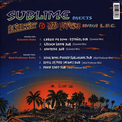 Sublime - Sublime Meets Scientist & Mad Professor Inna L.B.C. Record Store Day 2021 Edition