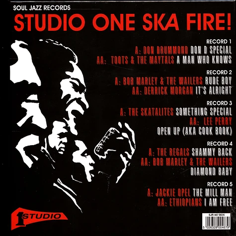 Soul Jazz Presents - Studio One Ska Fire! Record Store Day 2021 Edition