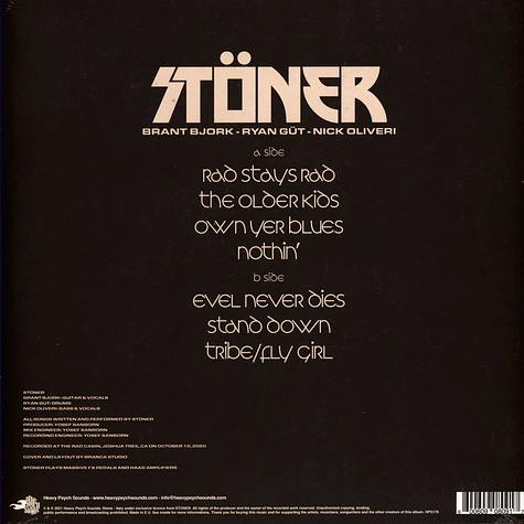 Stoner - Stoners Rule Black Vinyl Edition