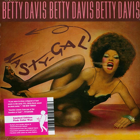 Betty Davis - Nasty Gal Pink Vinyl Edition