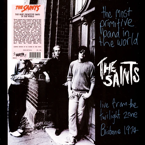 The Saints - The Most Primitive Band In The World Live From The Twilight Zone, Brisbane 1974 Pink Record Store Day 2021 Edition