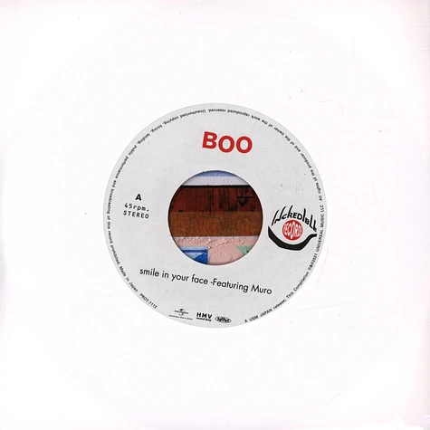 Boo - Smile In Your Face Featuring Muro Record Store Day 2021 Edition