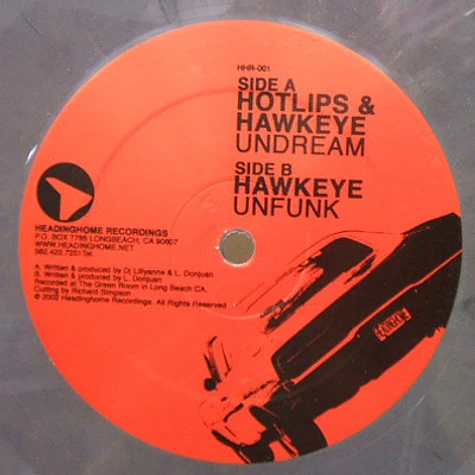 Hotlips & Hawkeye - Undream / Unfunk