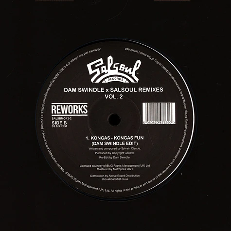 Double Exposure & Kongas - Dam Swindle X Salsoul Remixes Volume 2