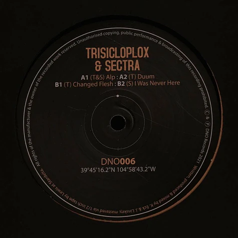 Trisicloplox & Sectra - Souls Were Never Here EP