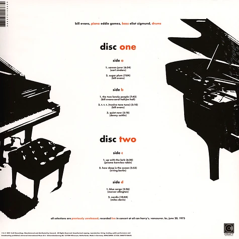 The Bill Evans Trio - On A Friday Evening