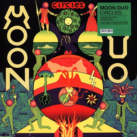 Moon Duo - Circles Green Vinyl Edition