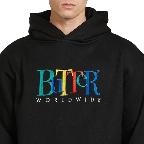 Butter Goods - Jumble Embroidered Pullover Hoodie