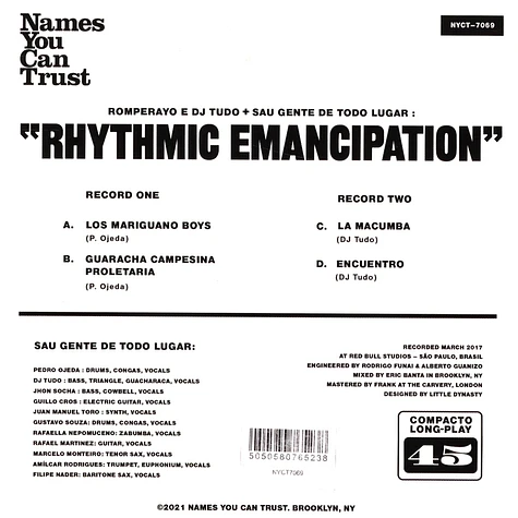 Romperayo & DJ Tudo - Rhythmic Emancipation