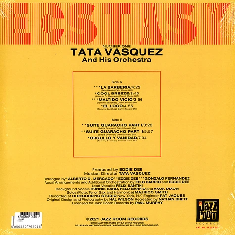 Tata Vasquez & His Orchestra - Ecstasy