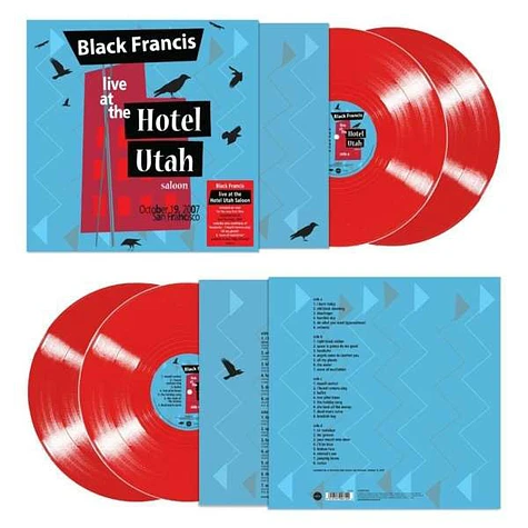 Black Francis - Live At The Hotel Utah Saloon Red Vinyl Edition