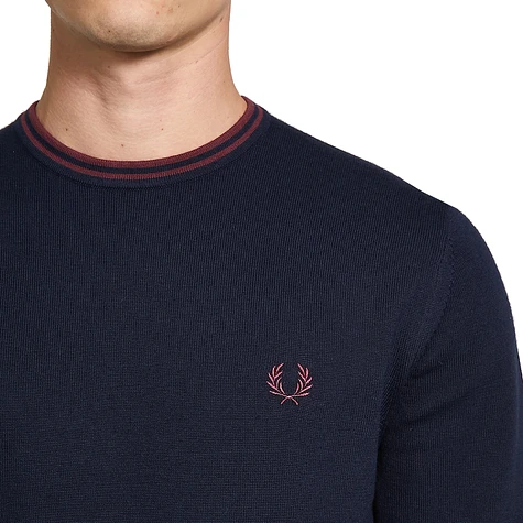 Fred Perry - Classic Crew Neck Jumper