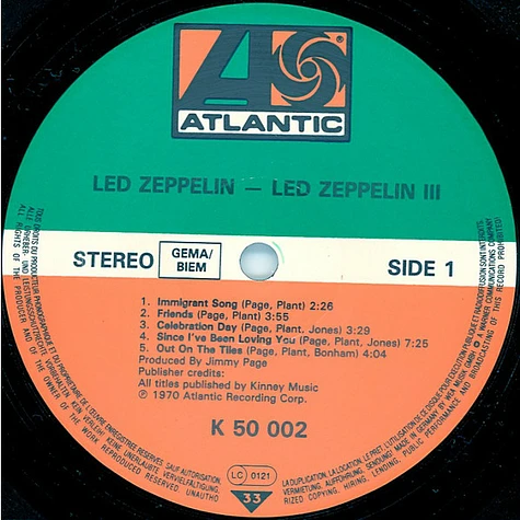 Led Zeppelin - Led Zeppelin III