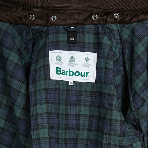 Barbour White Label - Slim Bedale Camo Wax