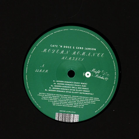Catz'N Dogz & Gerd Janson - Modern Romance Remixes