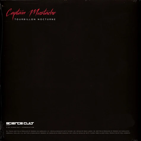 Captain Mustache - Tourbillon Nocturne Cignol Remix Pink Vinyl Edition