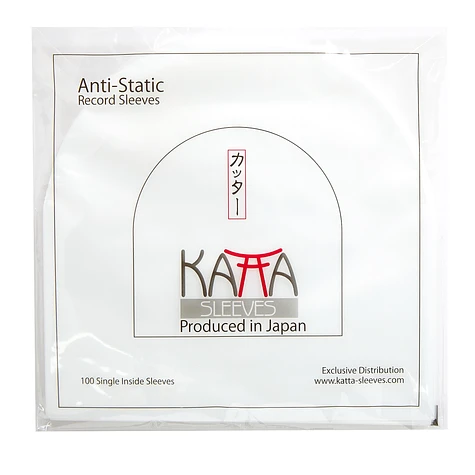 KATTA - 7" Single Vinyl Innenhüllen KATTA Sleeves (Inside Sleeves) (halbrund)