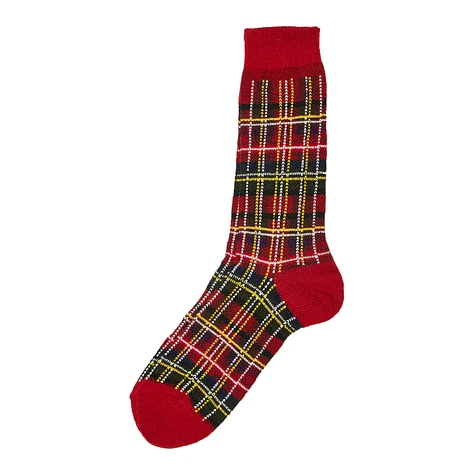 Anonymous Ism - Wool Check Crew Socks