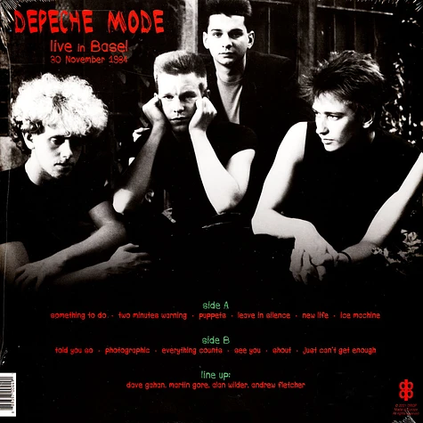 Depeche Mode - Live In Basel 1984