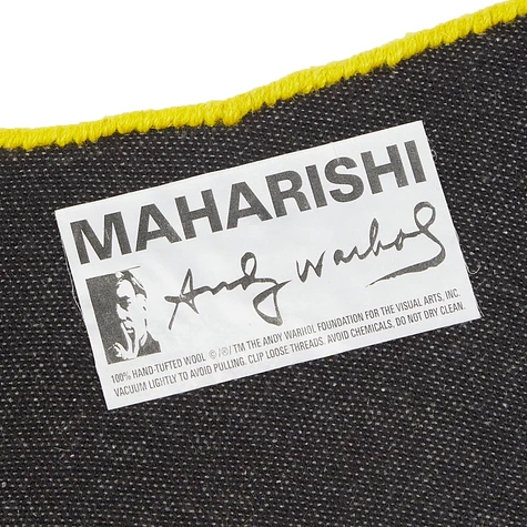 Maharishi x Andy Warhol - Maha Warhol Banana Rug