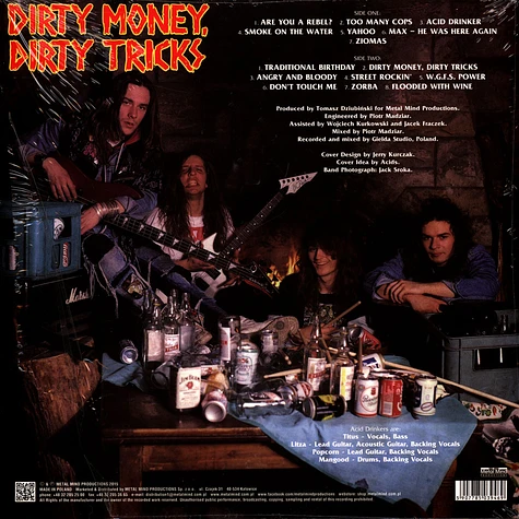 Acid Drinkers - Dirty Money, Dirty Tricks