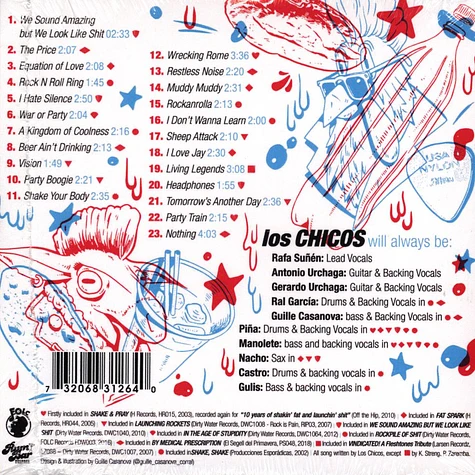 Los Chicos - 20 Years Of Shakin' Fat & Launching Shit By Medical Prescription