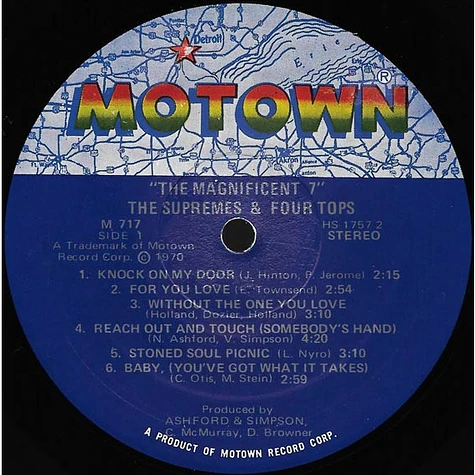 The Supremes & Four Tops - The Magnificent 7