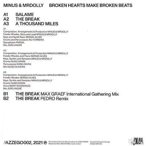 Minus & MRDolly - Broken Hearts Make Broken Beats