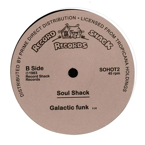 Tony Simmons / Soul Shack - I Can't Let You Go / Galactic Funk