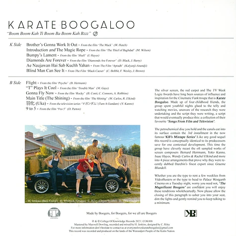 Karate Boogaloo - Kb's Mixtape Nr. 3