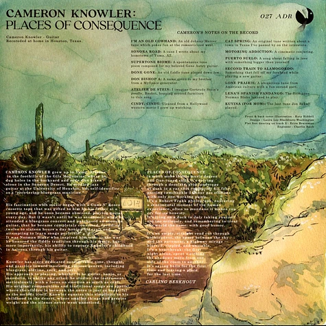 Cameron Knowler & Eli Winter - Places Of Consequence